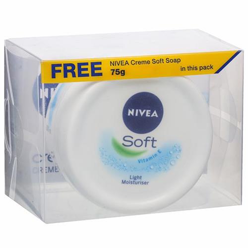 NIVEA SOFT 100ml +SOAP 75g